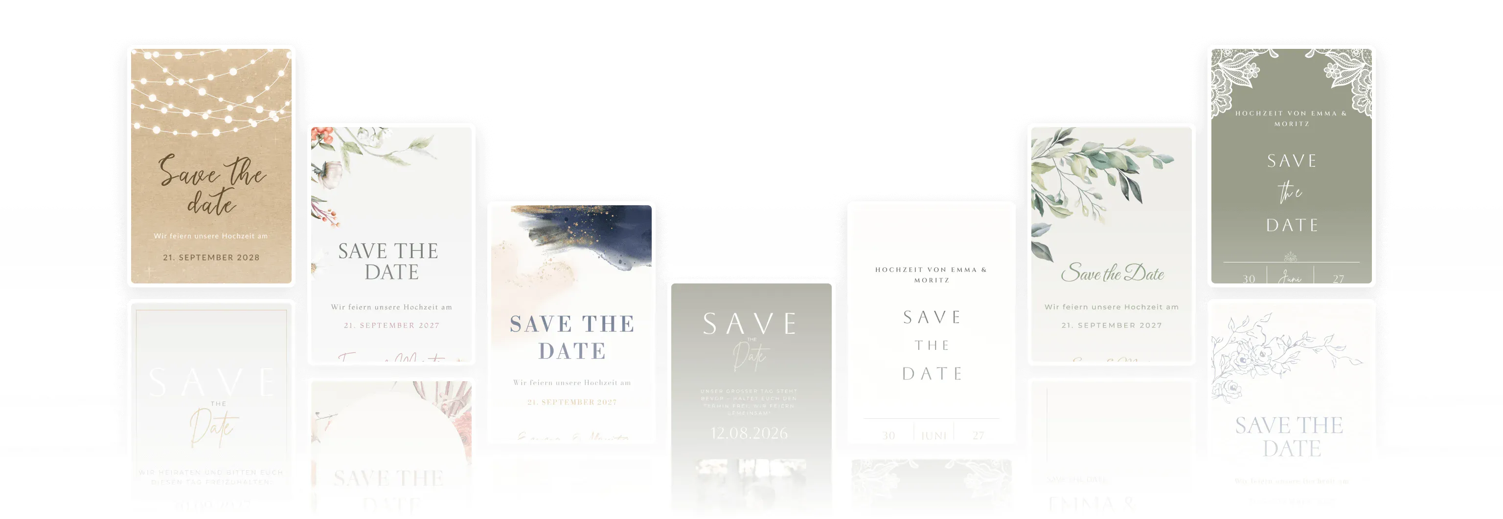 Alle Save the Date Designs