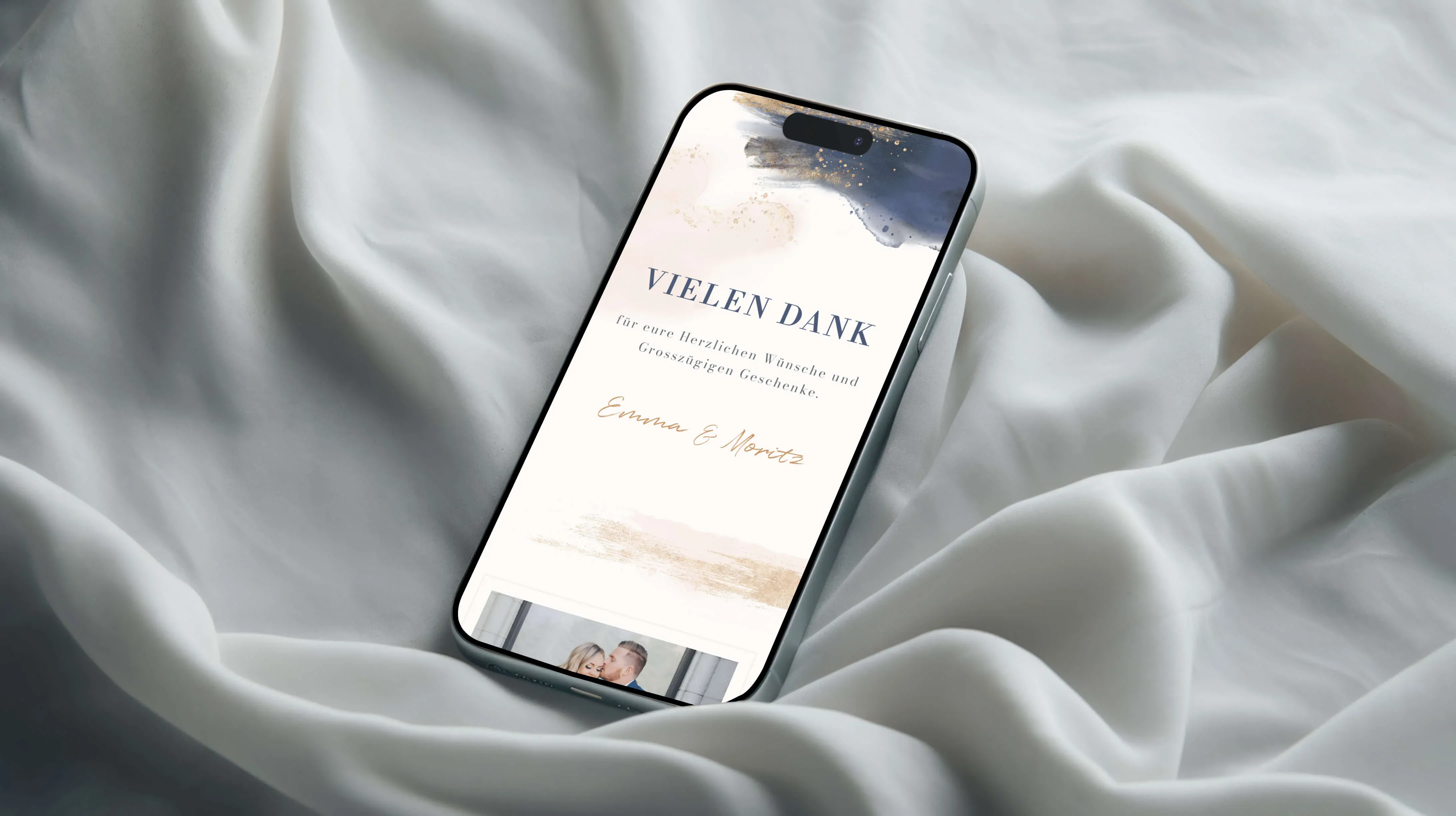 Digitale Dankeskarte