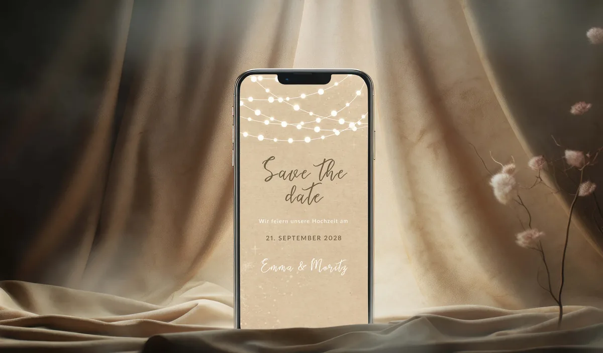 Lichterzauber saveTheDate