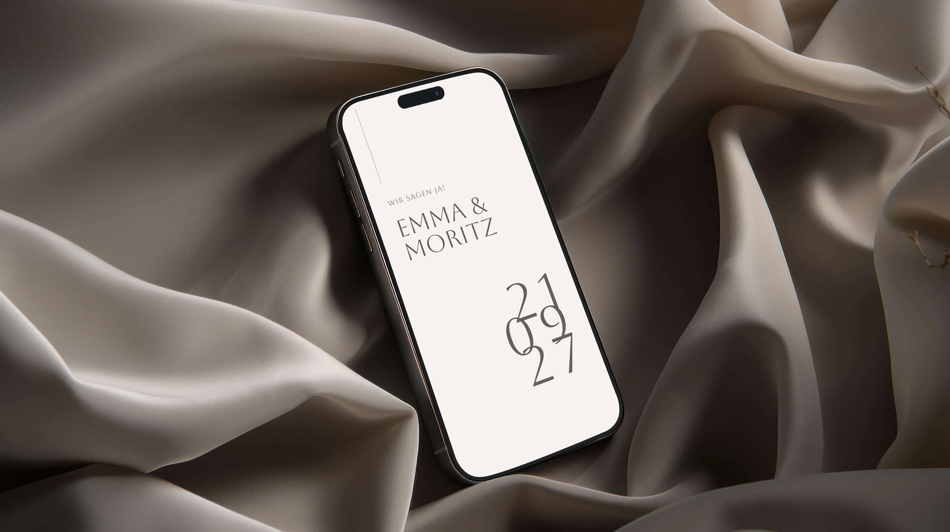 Digitale Hochzeitseinladung