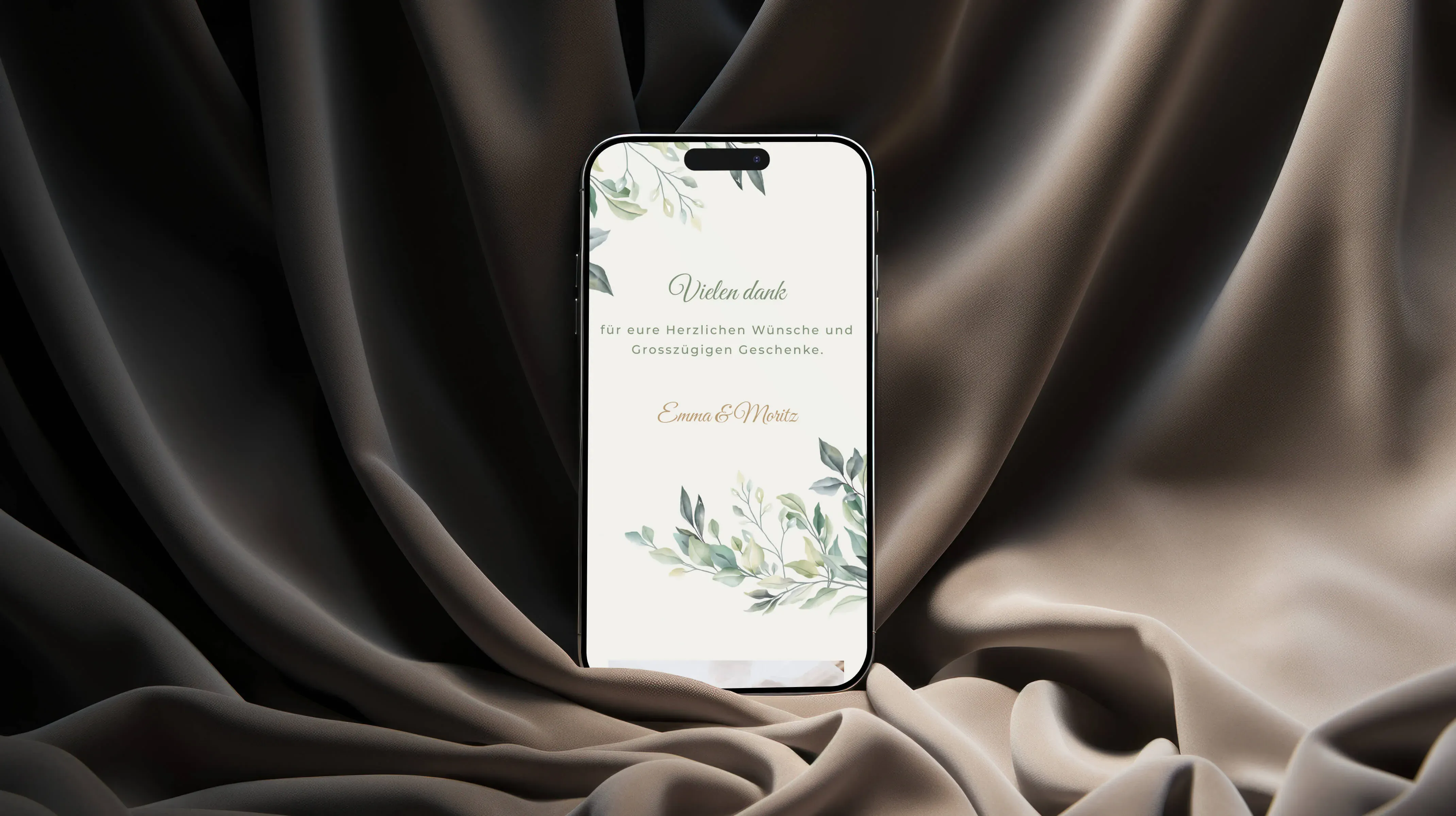 Digitale Dankeskarte