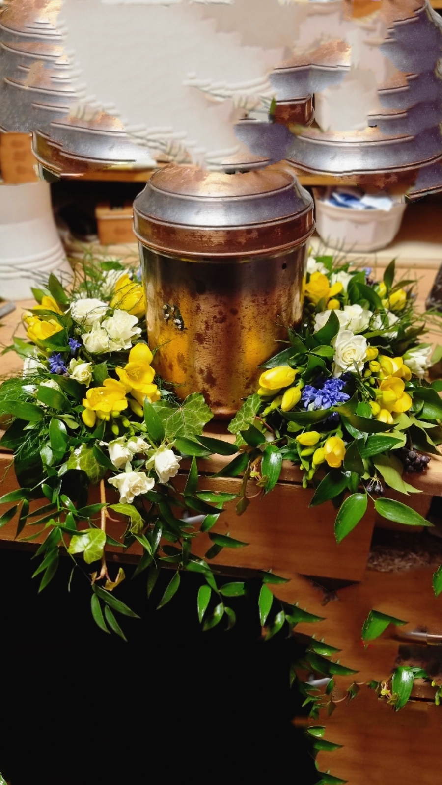 Blumenbiene Sabine Grätz Galerie