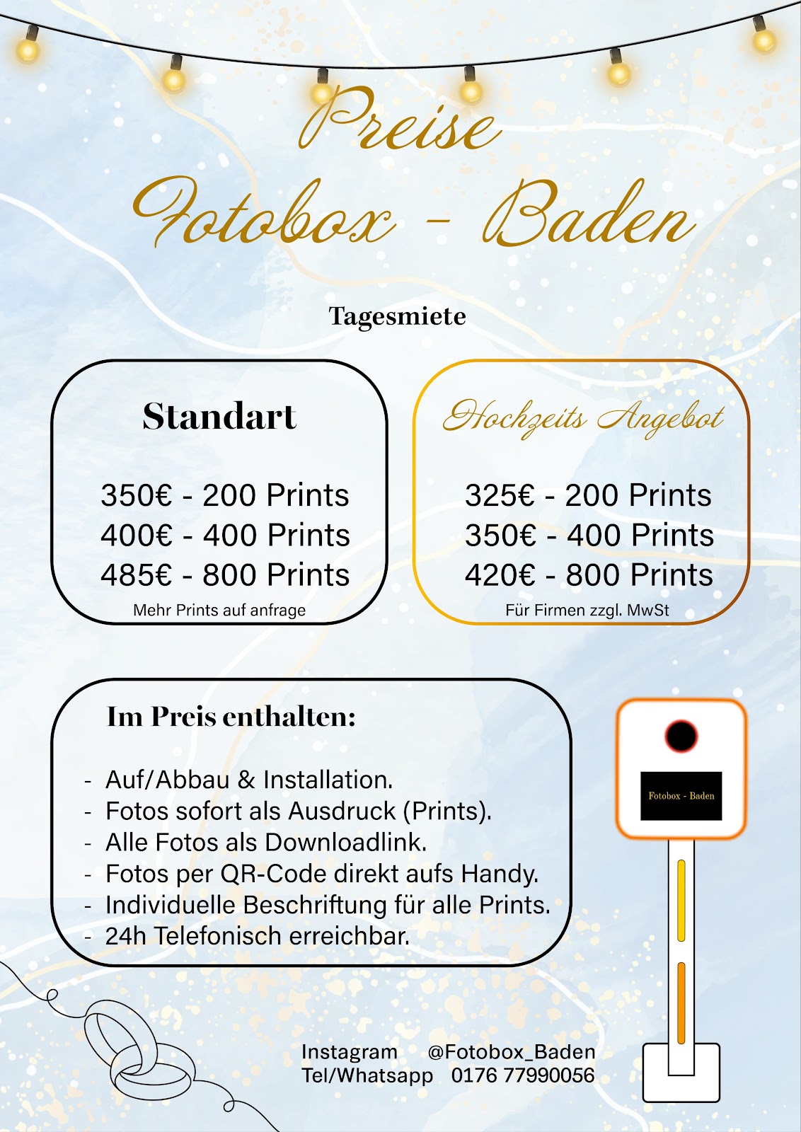 Fotobox-Baden Galerie