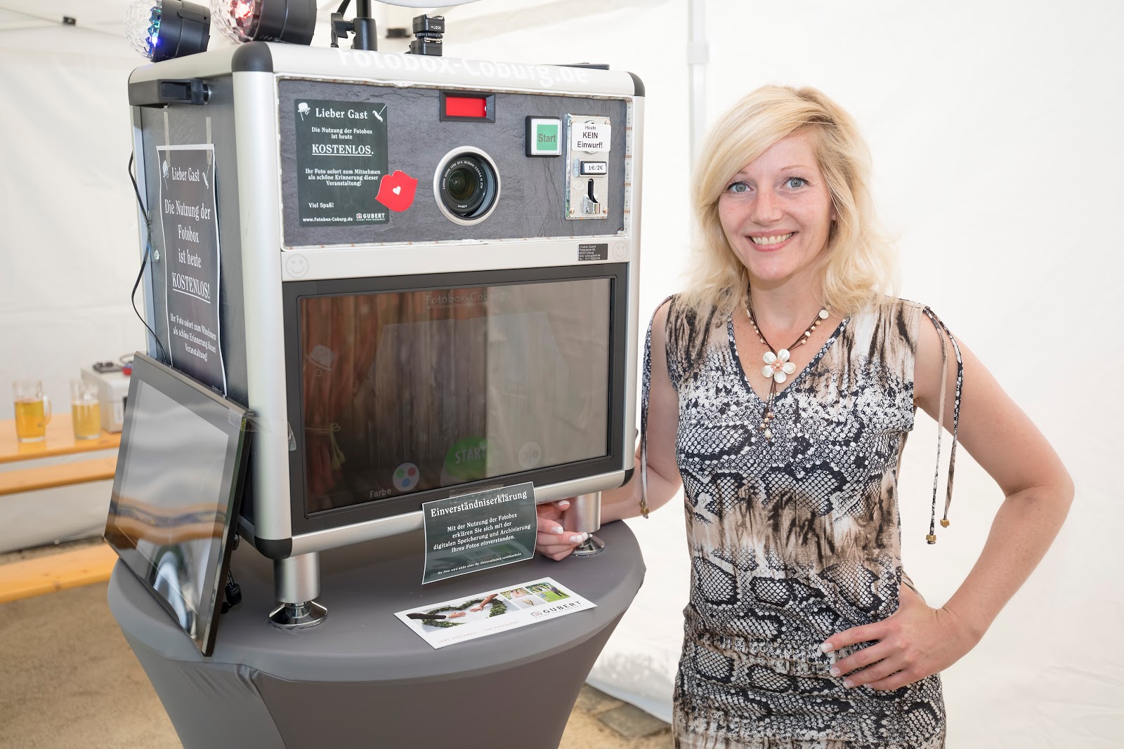 Fotobox Vermietung Galerie