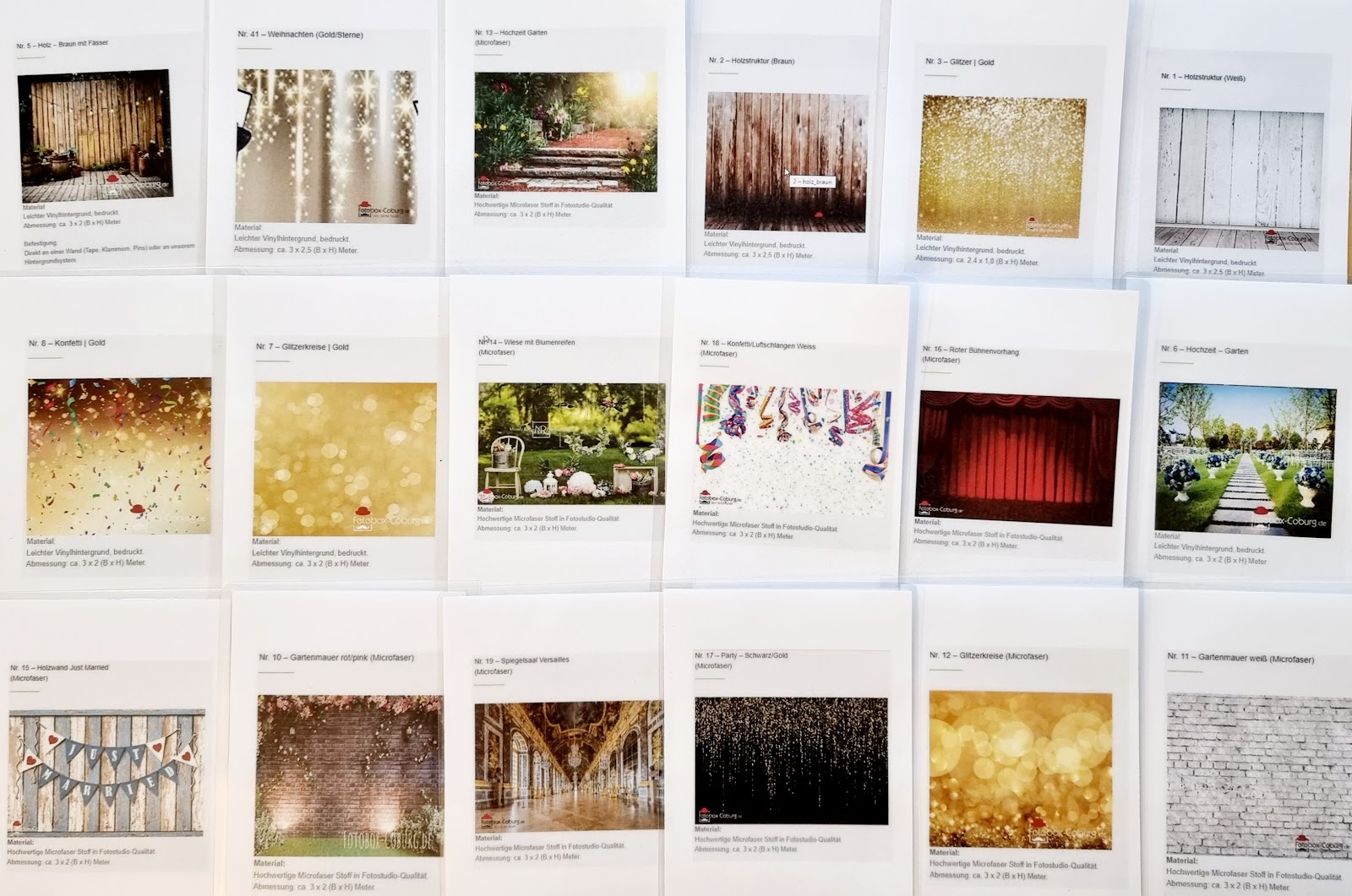 Fotobox Vermietung Galerie